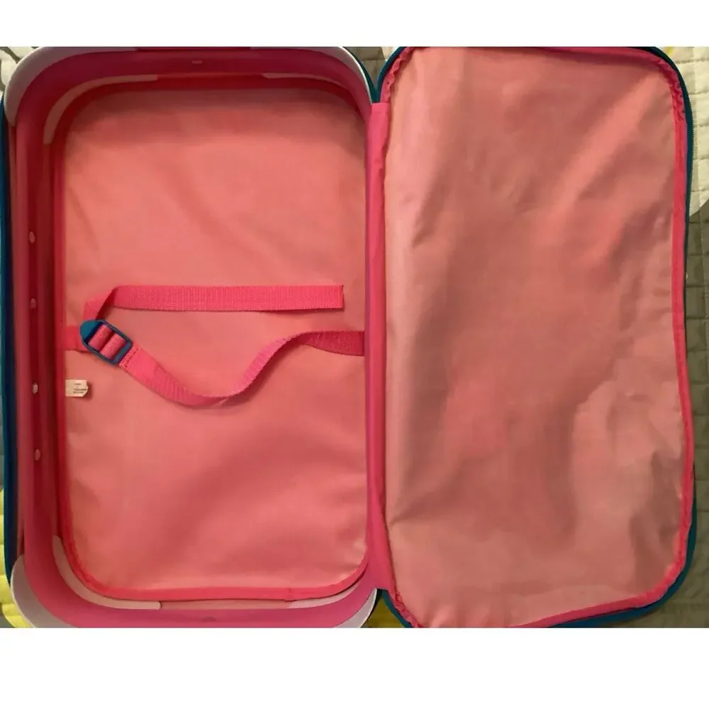 Vintage 1990s Disney's The Little Mermaid kids' soft-sided suitcase luggage bag